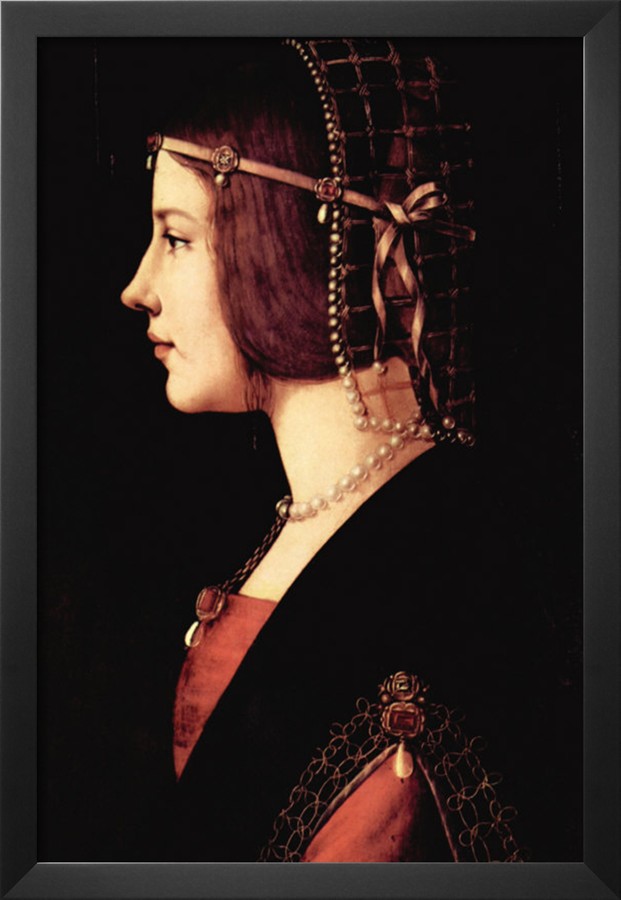 Lady Beatrice D Este By Leonardo Da Vinci